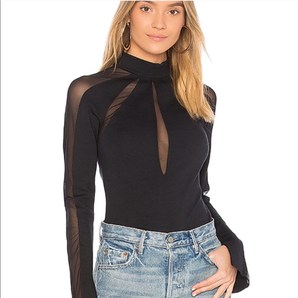 NWOT Free People Monarch Long Sleeves Top Sz S - Picture 1 of 5